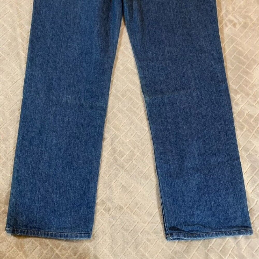Atelier Gardeur Mens 38x34 Denim Jeans Blue Nigel Straight Medium Wash Stretch - Picture 15 of 16